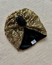 Load image into Gallery viewer, Upcycled turbans glitter 
