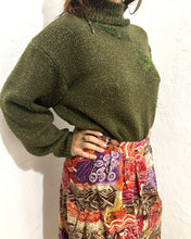 Load image into Gallery viewer, Vintage Pullover Glitter Green
